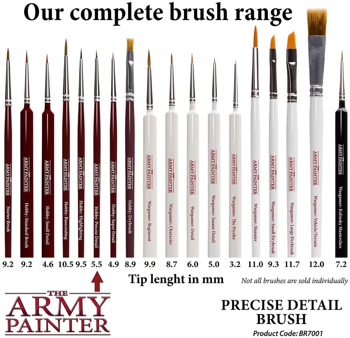 Army Painter Brush: Hobby: Precise Detail